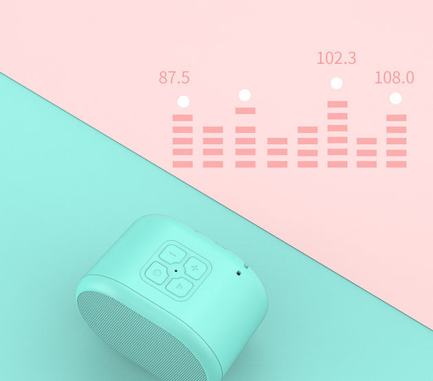 Mini Macaron Bluetooth Speaker Portable Music Speaker