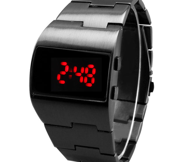 Fashion New Strange Iron Man TADA Men's LED Watch Watch Men's Electronic Watch