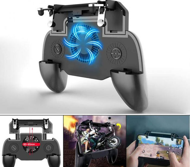 Universele Mobilephone Game Controller Mute Koelventilator Radiator Controller Handvat voor Smartphone