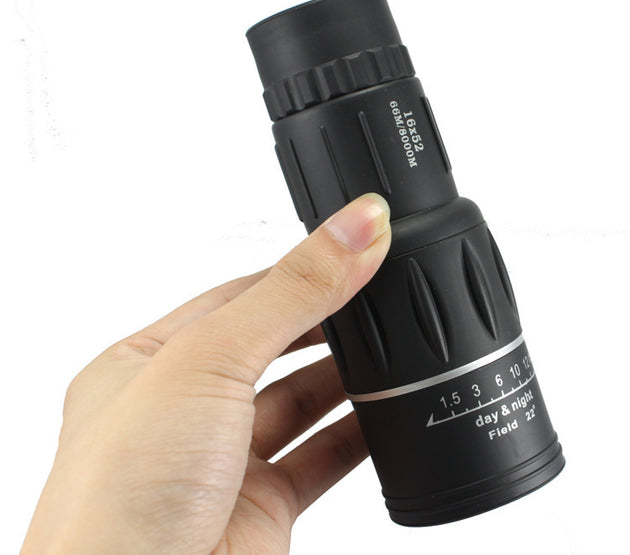 Monocular Telescope for Smartphone Zoom 16X52 Military Hunting Optical Travel Powerful Binoculars HD Professional Clear