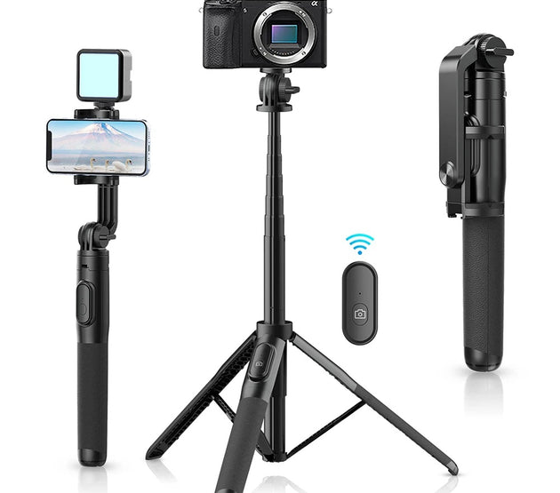 SK 03 Smartphone Selfie Stick 10M Wireless Bluetooth Control 1.5m Vertical Tripod For Camera