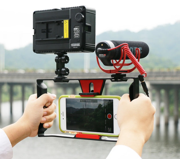 Compatible With Apple, Ulanzi Handheld Smartphone Video Rig Case For  Samsung,Phone Rig Stabilizer For Live Stream Youtube Filmmaking Vlogger