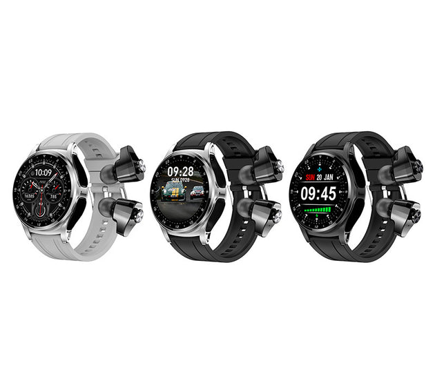 GT66 Smart Watch TWS 2-in-1 Bluetooth HD Voice Call