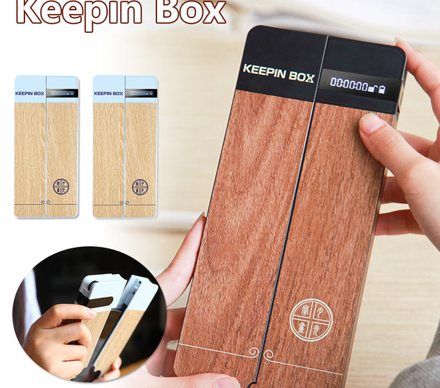 Self Discipline Phone Lock Portable Mobile Phone Lock Box Timer Smartphone Locking Case Safe Timed Lockbox Self-Discipline Keepin Box Limit Cell Phones Use